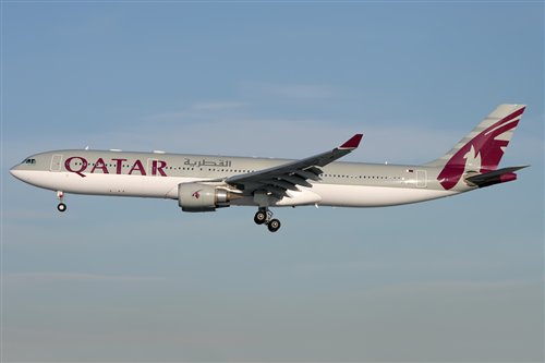 qatar airways plane