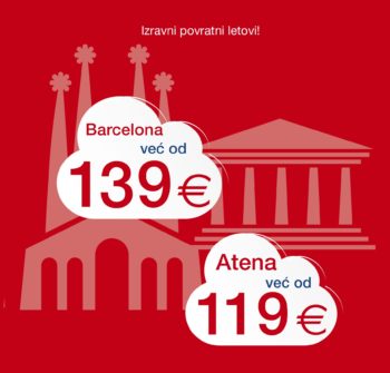 barcelona i atena putovanje