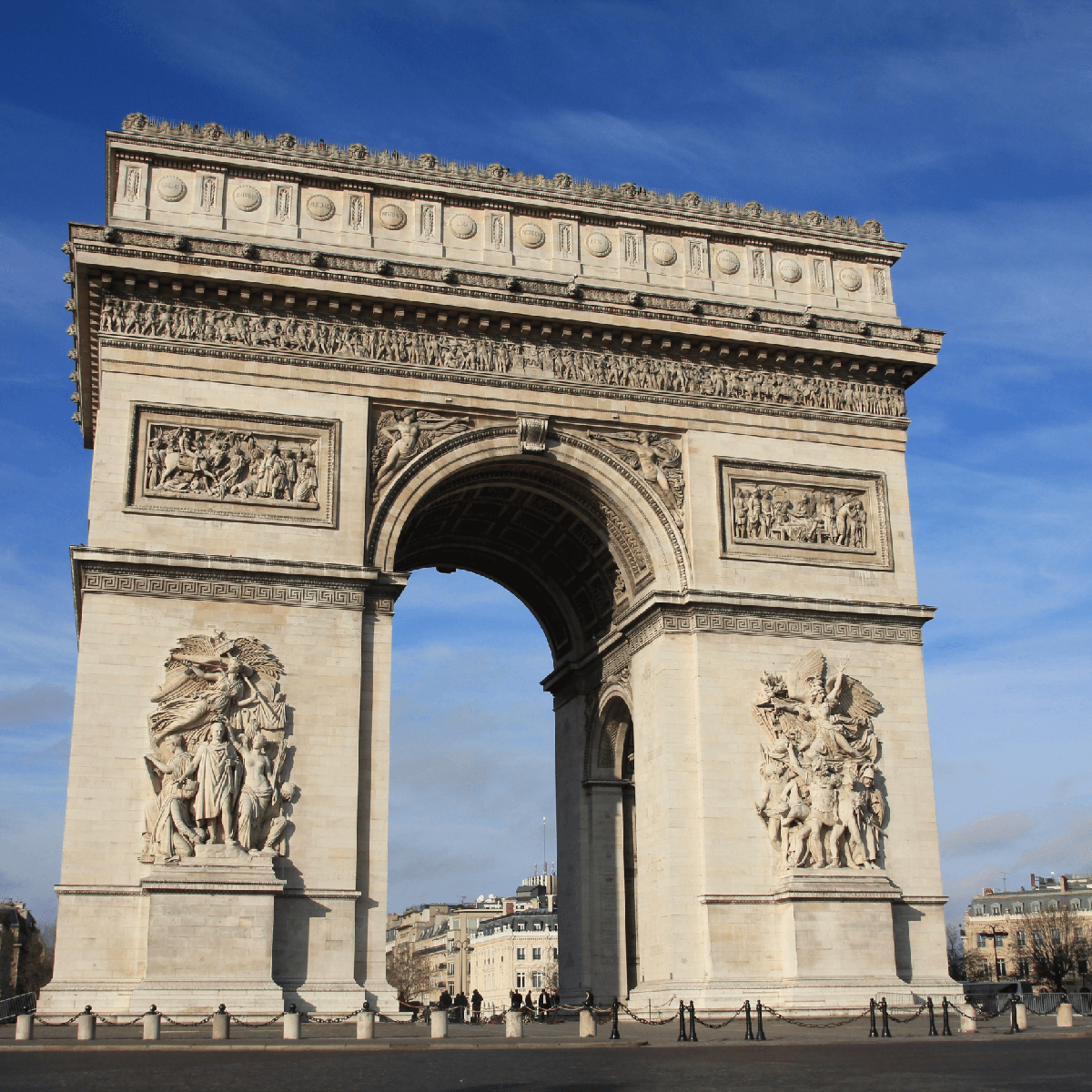 Slavoluk pobjede u parizu, arc de triumphe, pariz