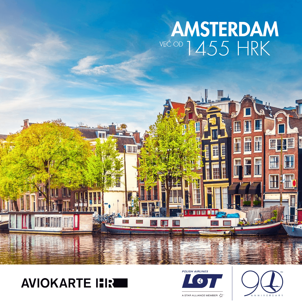 Amsterdam vizual, Amsterdam već od 1500 kuna, Amsterdam jeftine avio karte, putovanje za Amsterdam