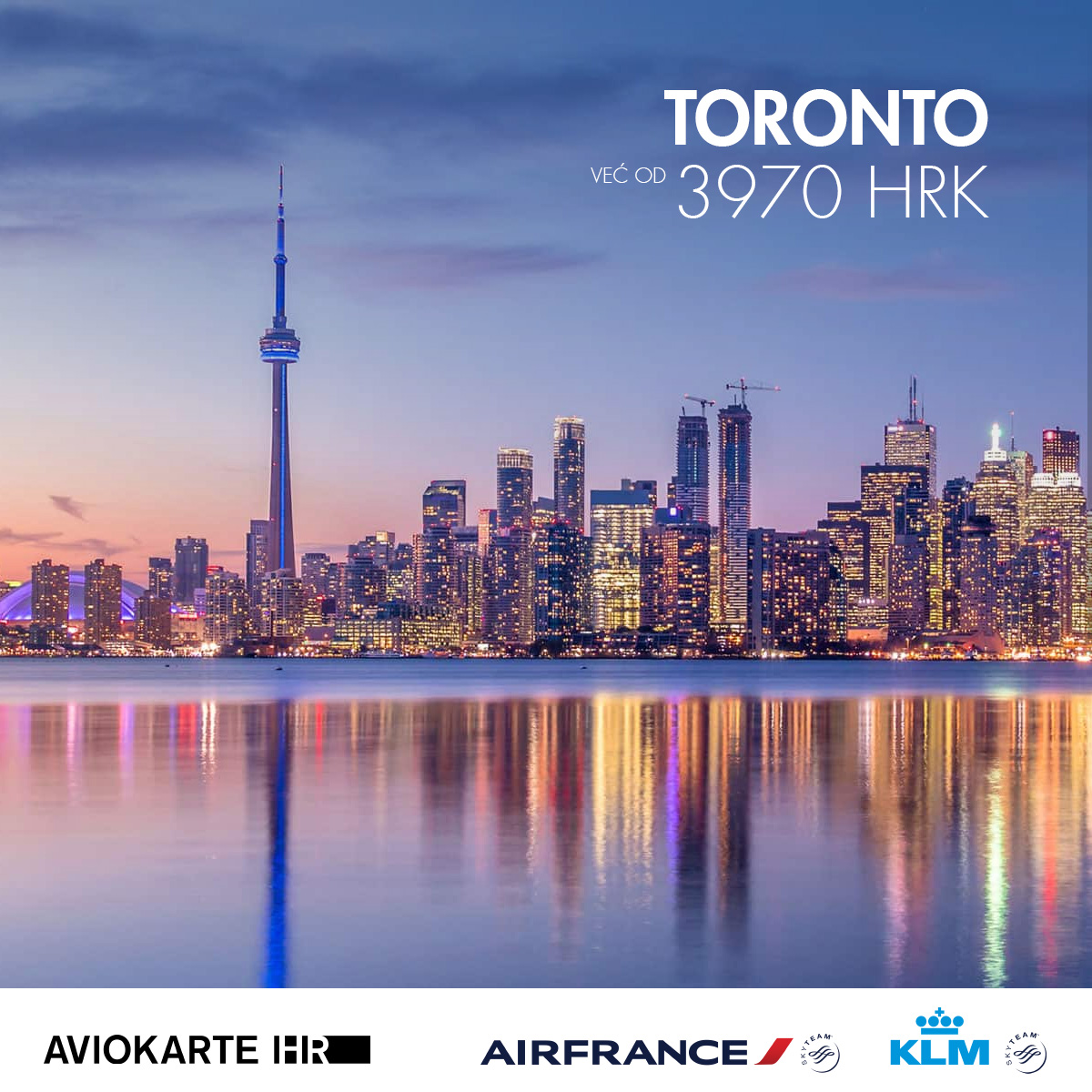 Toronto vizual, Toronto već od 1400 kuna, Toronto jeftine avio karte, putovanje za Toronto